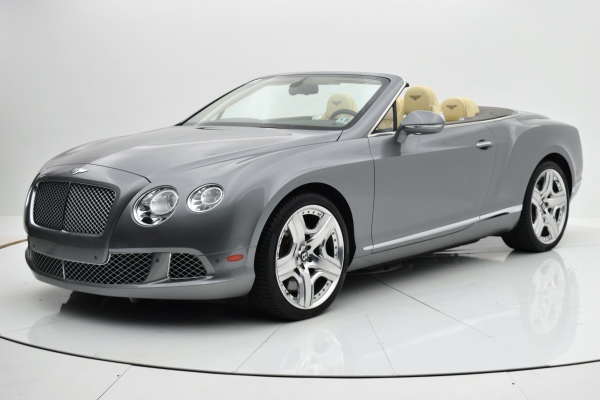 Used 2012 Bentley Continental GT W12 Convertible for sale Sold at F.C. Kerbeck Aston Martin in Palmyra NJ 08065 2