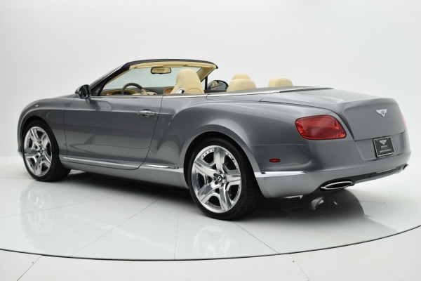 Used 2012 Bentley Continental GT W12 Convertible for sale Sold at F.C. Kerbeck Aston Martin in Palmyra NJ 08065 4