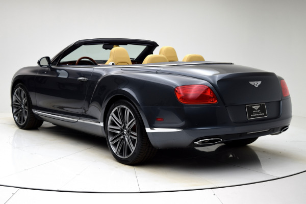 Used 2013 Bentley Continental GT W12 Convertible for sale Sold at F.C. Kerbeck Aston Martin in Palmyra NJ 08065 4