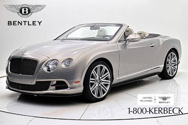 Used 2014 Bentley Continental GT Speed GT Speed for sale Sold at F.C. Kerbeck Aston Martin in Palmyra NJ 08065 2