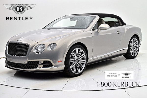 Used 2014 Bentley Continental GT Speed GT Speed for sale Sold at F.C. Kerbeck Aston Martin in Palmyra NJ 08065 4