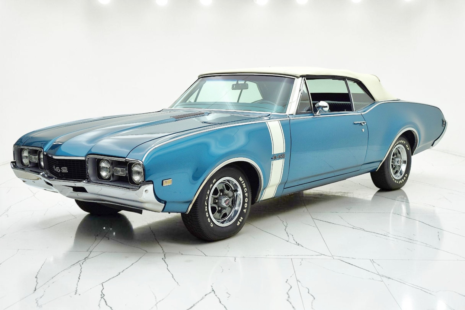 Used 1968 Oldsmobile 442 Convertible from the Kerbeck Collection for sale $95,000 at F.C. Kerbeck Aston Martin in Palmyra NJ 08065 2