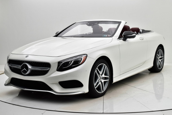 Used 2017 Mercedes-Benz S-Class S 550 Cabriolet for sale Sold at F.C. Kerbeck Aston Martin in Palmyra NJ 08065 2