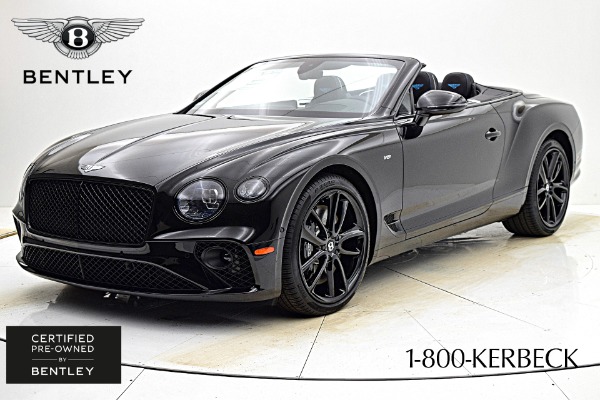 Used 2021 Bentley Continental GTC V8/ LEASE OPTIONS AVAILABLE for sale Sold at F.C. Kerbeck Aston Martin in Palmyra NJ 08065 2