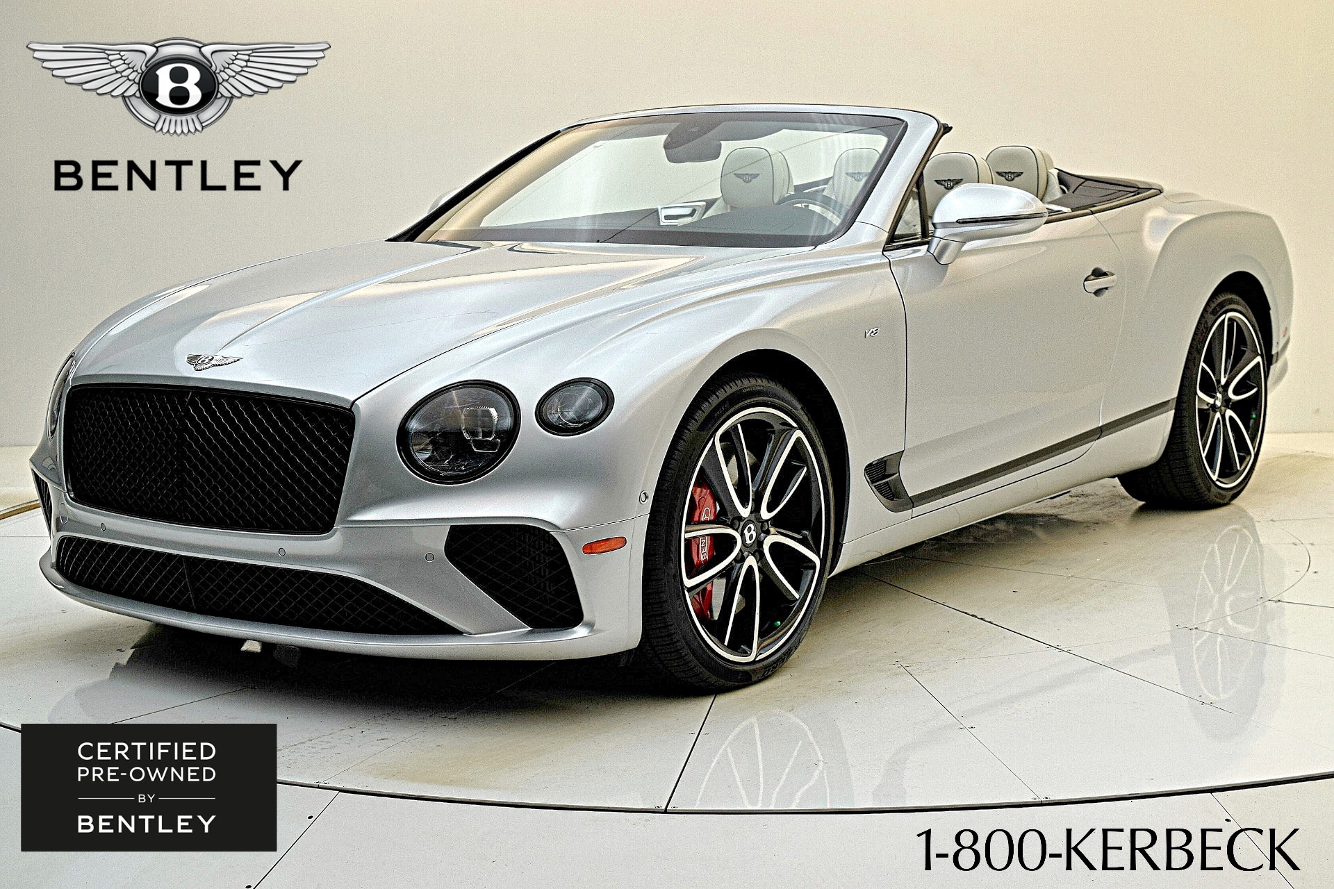 Used 2021 Bentley Continental V8 Convertible / LEASE OPTIONS AVAILABLE for sale $249,000 at F.C. Kerbeck Aston Martin in Palmyra NJ 08065 2