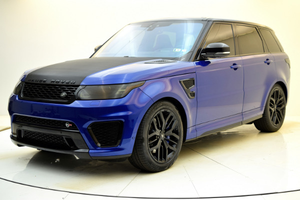 Used 2017 Land Rover Range Rover Sport SVR for sale Sold at F.C. Kerbeck Aston Martin in Palmyra NJ 08065 2