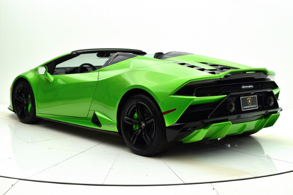 New 2022 Lamborghini Huracan EVO Spyder RWD for sale Sold at F.C. Kerbeck Aston Martin in Palmyra NJ 08065 4