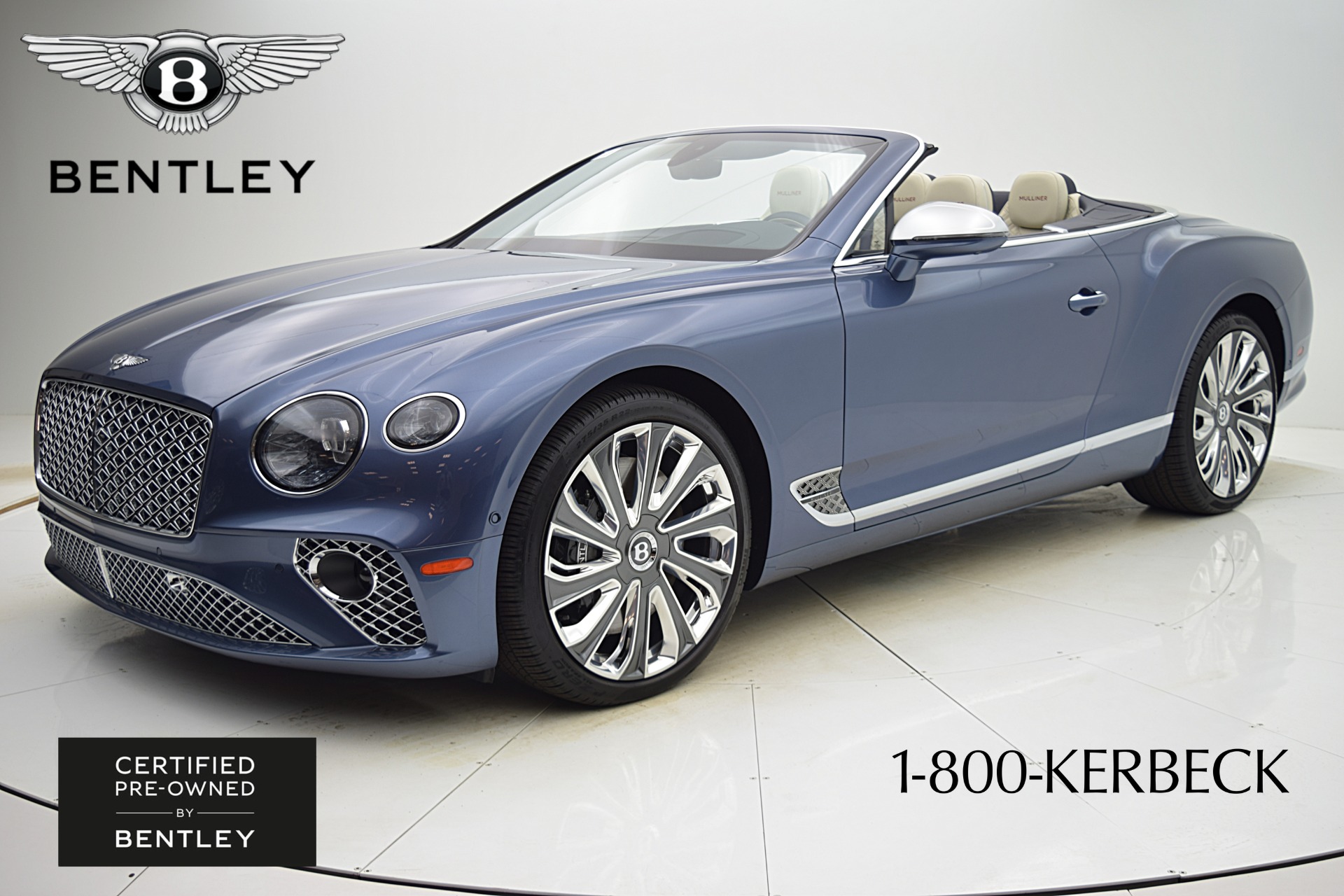 Used 2021 Bentley Continental GT Convertible Mulliner Edition / LEASE OPTIONS AVAILABLE for sale Sold at F.C. Kerbeck Aston Martin in Palmyra NJ 08065 2
