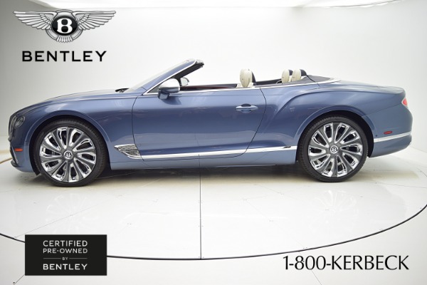 Used 2021 Bentley Continental GT Convertible Mulliner Edition / LEASE OPTIONS AVAILABLE for sale Sold at F.C. Kerbeck Aston Martin in Palmyra NJ 08065 3