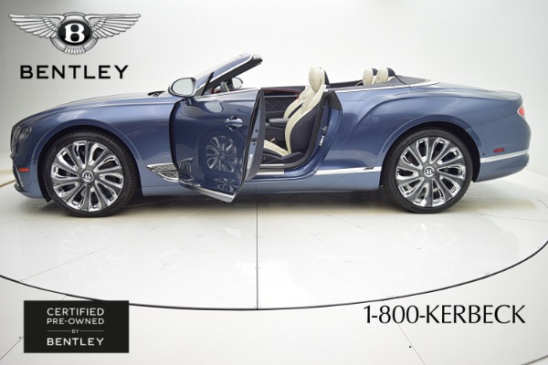 Used 2021 Bentley Continental GT Convertible Mulliner Edition / LEASE OPTIONS AVAILABLE for sale Sold at F.C. Kerbeck Aston Martin in Palmyra NJ 08065 4
