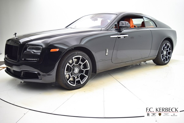 New 2021 Rolls-Royce BLACK BADGE WRAITH for sale Sold at F.C. Kerbeck Aston Martin in Palmyra NJ 08065 2