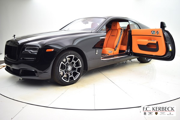 New 2021 Rolls-Royce BLACK BADGE WRAITH for sale Sold at F.C. Kerbeck Aston Martin in Palmyra NJ 08065 3