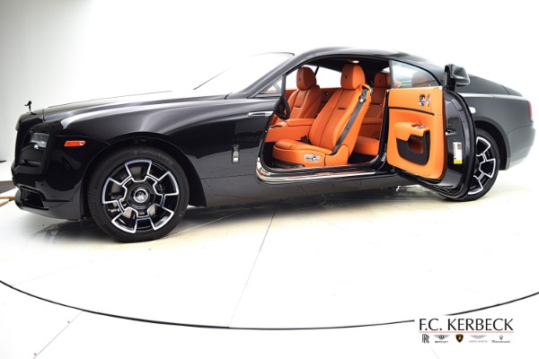 New 2021 Rolls-Royce BLACK BADGE WRAITH for sale Sold at F.C. Kerbeck Aston Martin in Palmyra NJ 08065 4