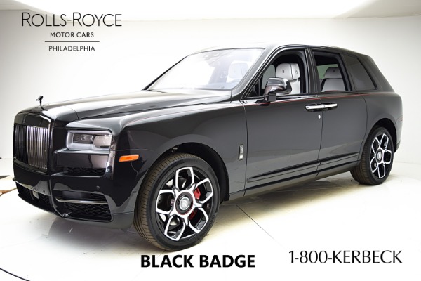 Used 2021 Rolls-Royce Black Badge Cullinan Black Badge for sale Sold at F.C. Kerbeck Aston Martin in Palmyra NJ 08065 3