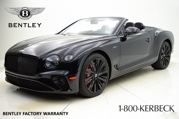 Used 2022 Bentley Continental GTC Speed / LEASE OPTIONS AVAILABLE for sale Sold at F.C. Kerbeck Aston Martin in Palmyra NJ 08065 2
