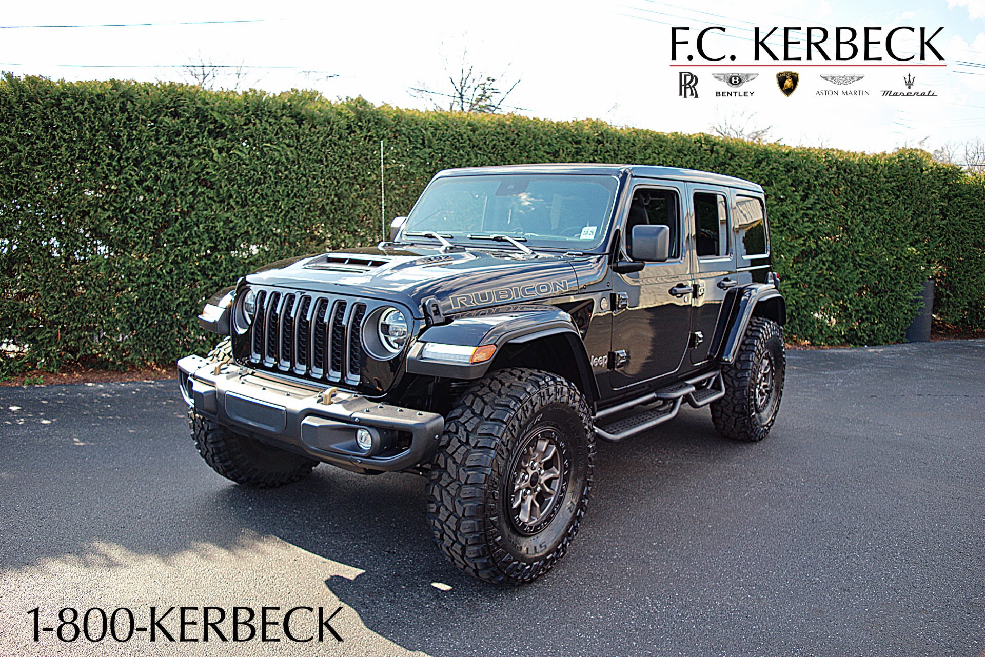 Used 2021 Jeep Wrangler Unlimited Rubicon 392 for sale Sold at F.C. Kerbeck Aston Martin in Palmyra NJ 08065 2
