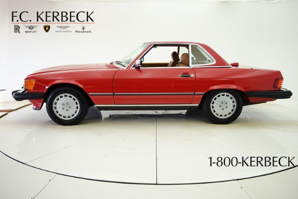 Used 1987 Mercedes-Benz 560-Class 560 SL for sale Call for price at F.C. Kerbeck Aston Martin in Palmyra NJ 08065 3