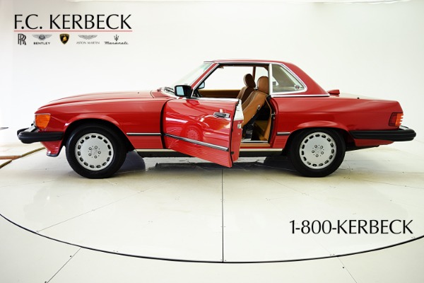 Used 1987 Mercedes-Benz 560-Class 560 SL for sale Call for price at F.C. Kerbeck Aston Martin in Palmyra NJ 08065 4