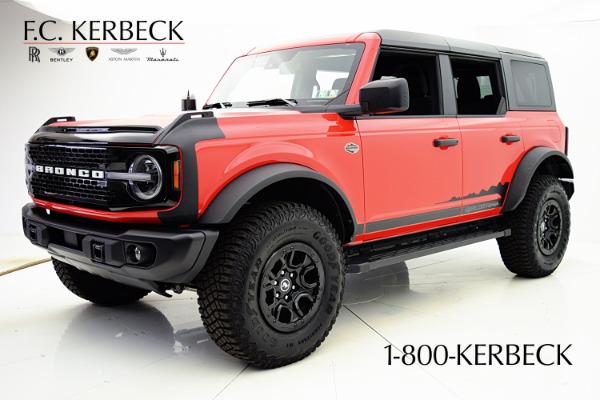 Used 2023 Ford Bronco Wildtrak Advance for sale $65,000 at F.C. Kerbeck Aston Martin in Palmyra NJ 08065 2