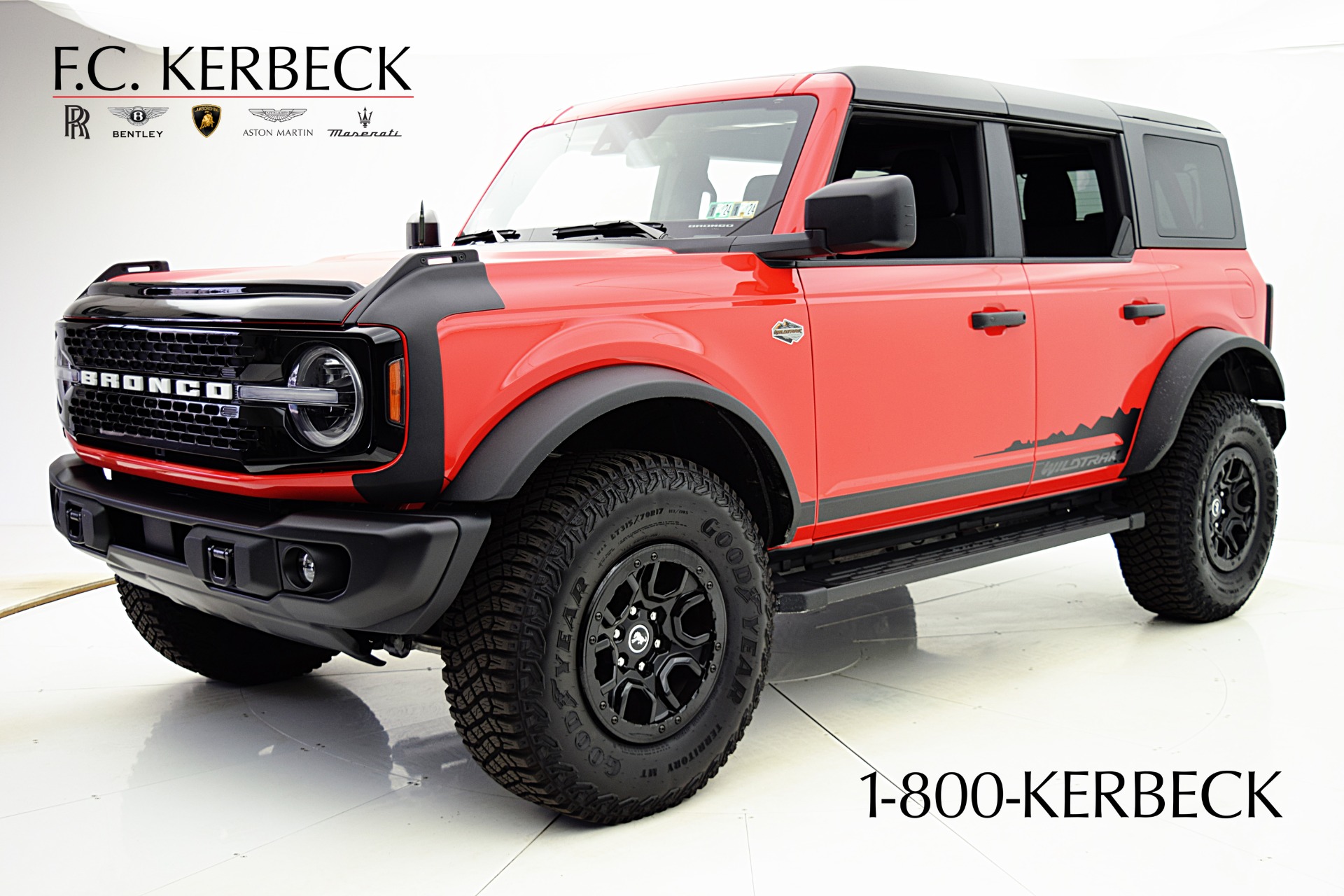Used 2023 Ford Bronco Wildtrak Advance for sale $65,000 at F.C. Kerbeck Aston Martin in Palmyra NJ 08065 2