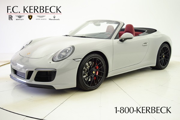 Used Used 2018 Porsche 911 Carrera GTS Cabriolet for sale $139,000 at F.C. Kerbeck Aston Martin in Palmyra NJ