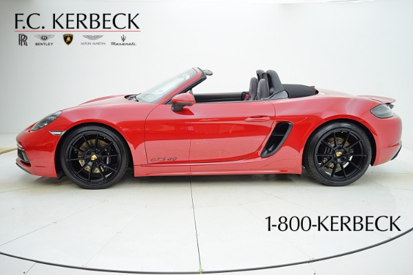 Used 2021 Porsche 718 Boxster GTS 4.0 Roadster for sale $89,000 at F.C. Kerbeck Aston Martin in Palmyra NJ 08065 3