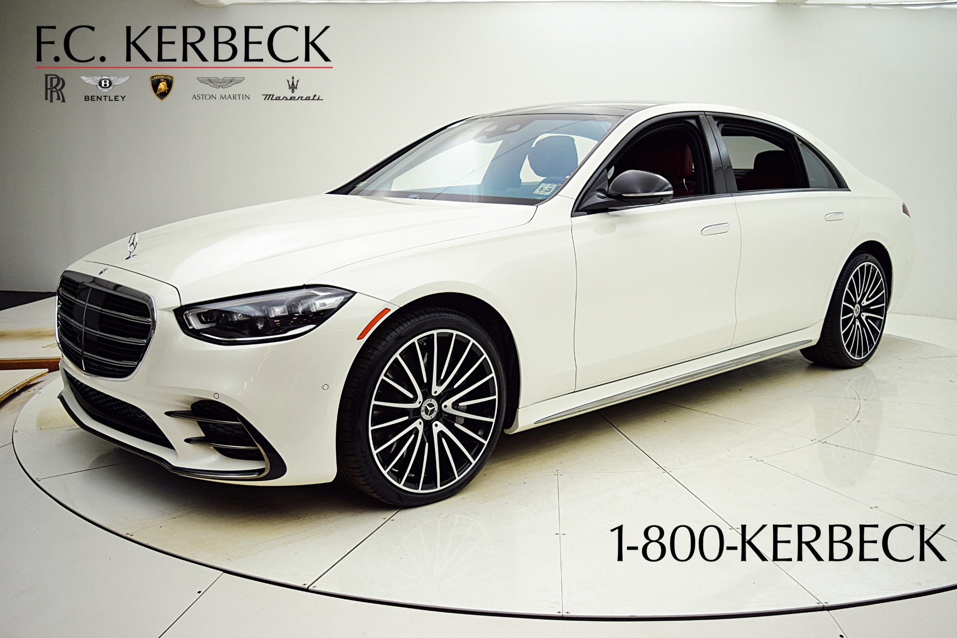 Used 2023 Mercedes-Benz S-Class S 580 4MATIC for sale $125,000 at F.C. Kerbeck Aston Martin in Palmyra NJ 08065 2