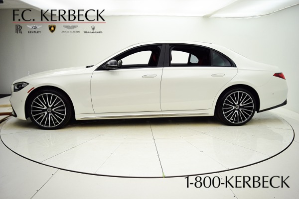Used 2023 Mercedes-Benz S-Class S 580 4MATIC for sale $125,000 at F.C. Kerbeck Aston Martin in Palmyra NJ 08065 4