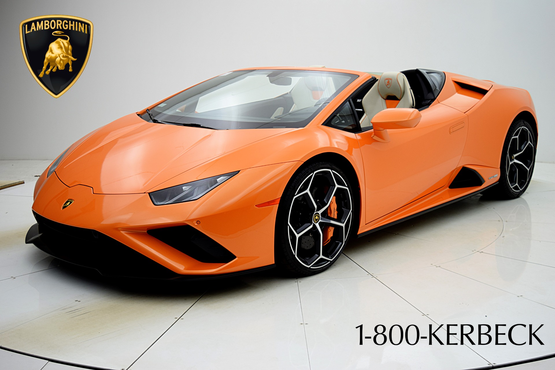 Used 2023 Lamborghini Huracan EVO Spyder RWD/ LEASE OPTIONS AVAILABLE for sale Sold at F.C. Kerbeck Aston Martin in Palmyra NJ 08065 2
