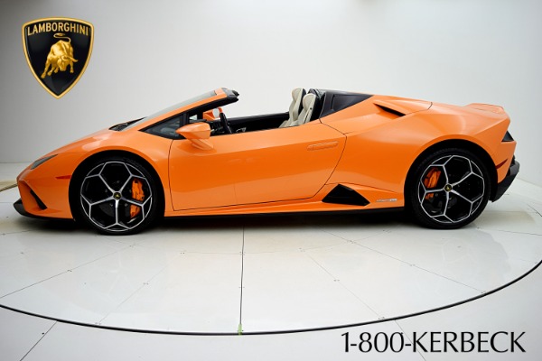Used 2023 Lamborghini Huracan EVO Spyder RWD/ LEASE OPTIONS AVAILABLE for sale Sold at F.C. Kerbeck Aston Martin in Palmyra NJ 08065 3