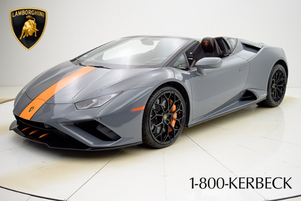 Used 2023 Lamborghini Huracan EVO Spyder RWD/LEASE OPTIONS AVAILABLE for sale Call for price at F.C. Kerbeck Aston Martin in Palmyra NJ 08065 2
