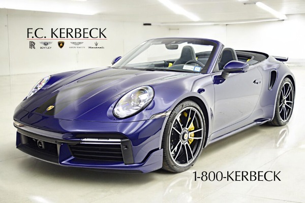 Used 2021 Porsche 911 Turbo S Cabriolet for sale Sold at F.C. Kerbeck Aston Martin in Palmyra NJ 08065 2