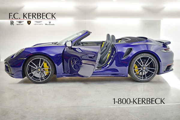 Used 2021 Porsche 911 Turbo S Cabriolet for sale Sold at F.C. Kerbeck Aston Martin in Palmyra NJ 08065 4