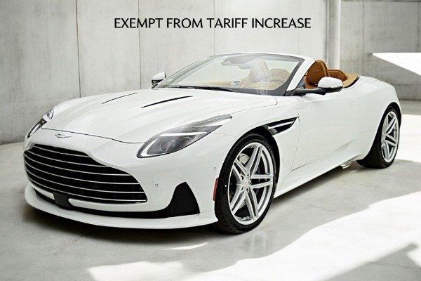 New 2025 Aston Martin DB12 Volante for sale Sold at F.C. Kerbeck Aston Martin in Palmyra NJ 08065 2