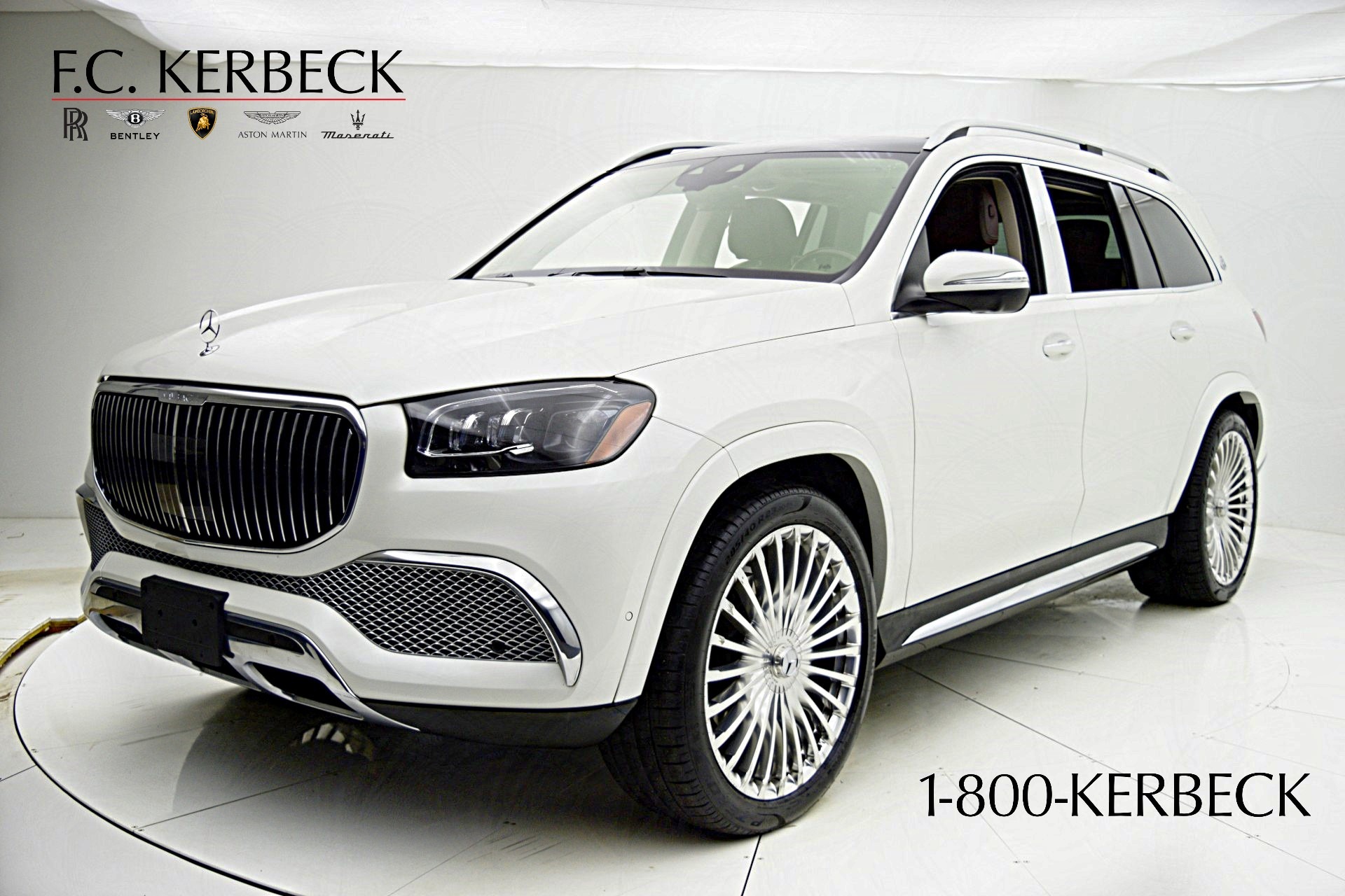 Used 2021 Mercedes-Benz GLS Mercedes-Maybach GLS 600 4MATIC for sale Sold at F.C. Kerbeck Aston Martin in Palmyra NJ 08065 2