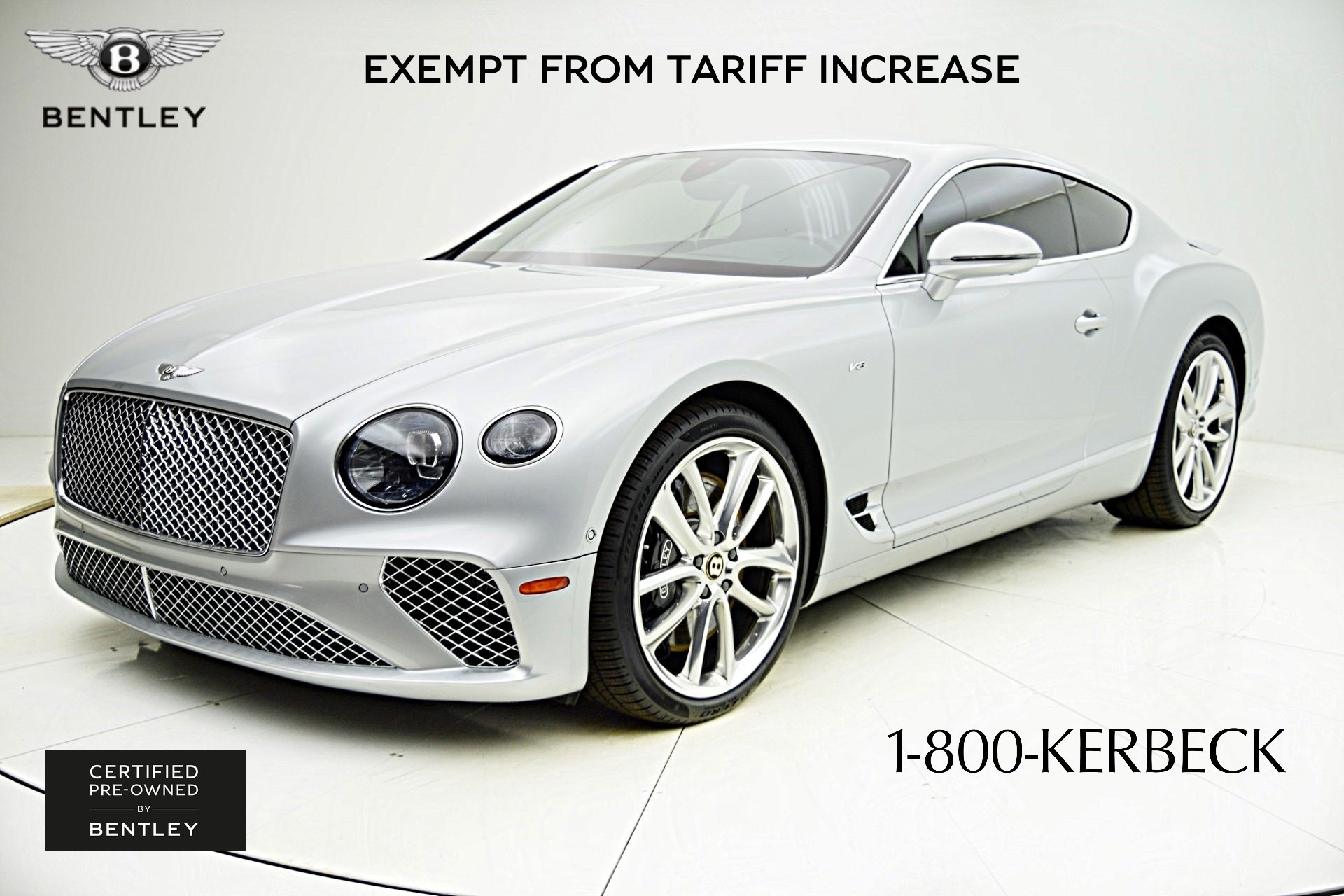 Certified 2020 Bentley Continental GT Base with VIN SCBCG2ZG7LC074610 for sale in Palmyra, NJ