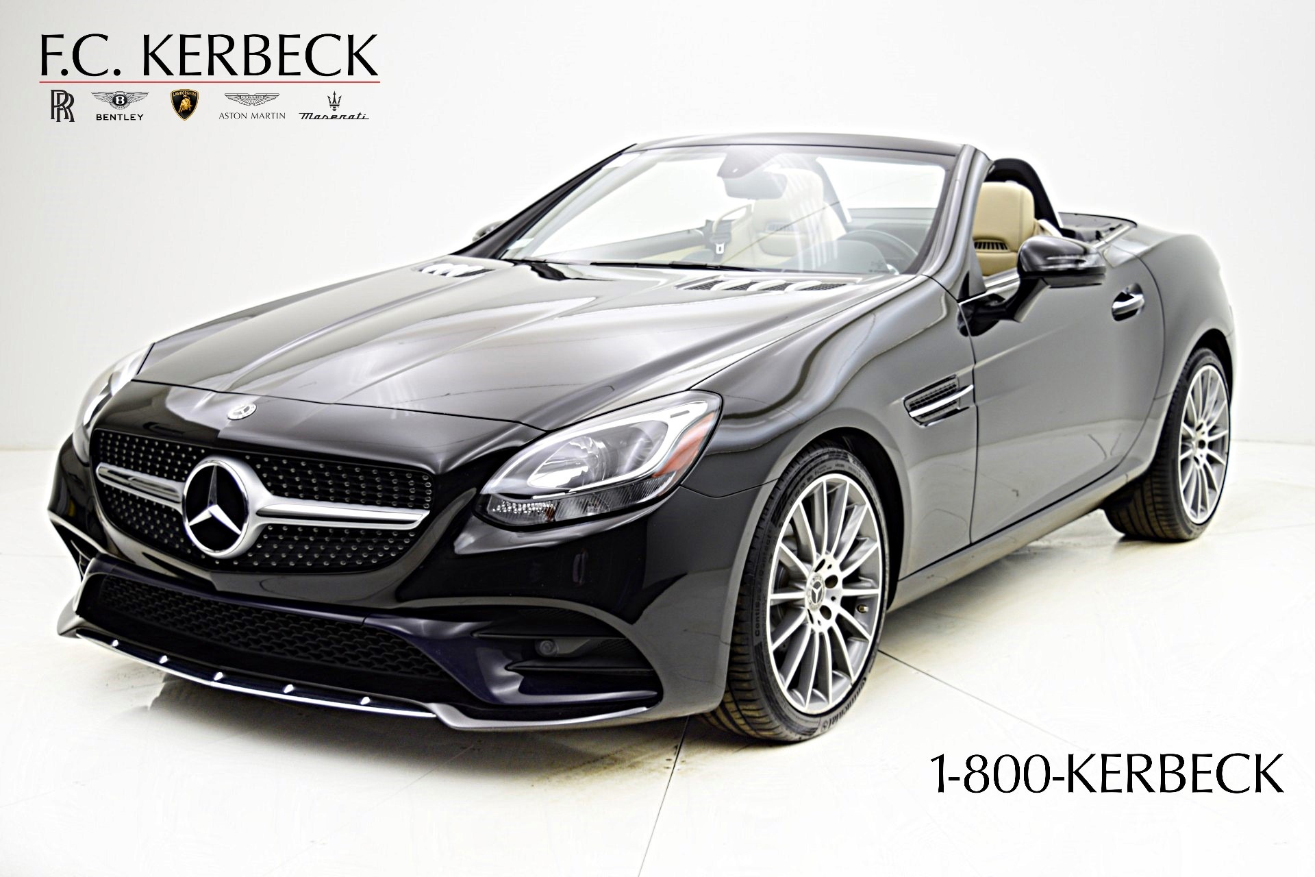 Used 2019 Mercedes-Benz SLC 300 Roadster for sale Sold at F.C. Kerbeck Aston Martin in Palmyra NJ 08065 2