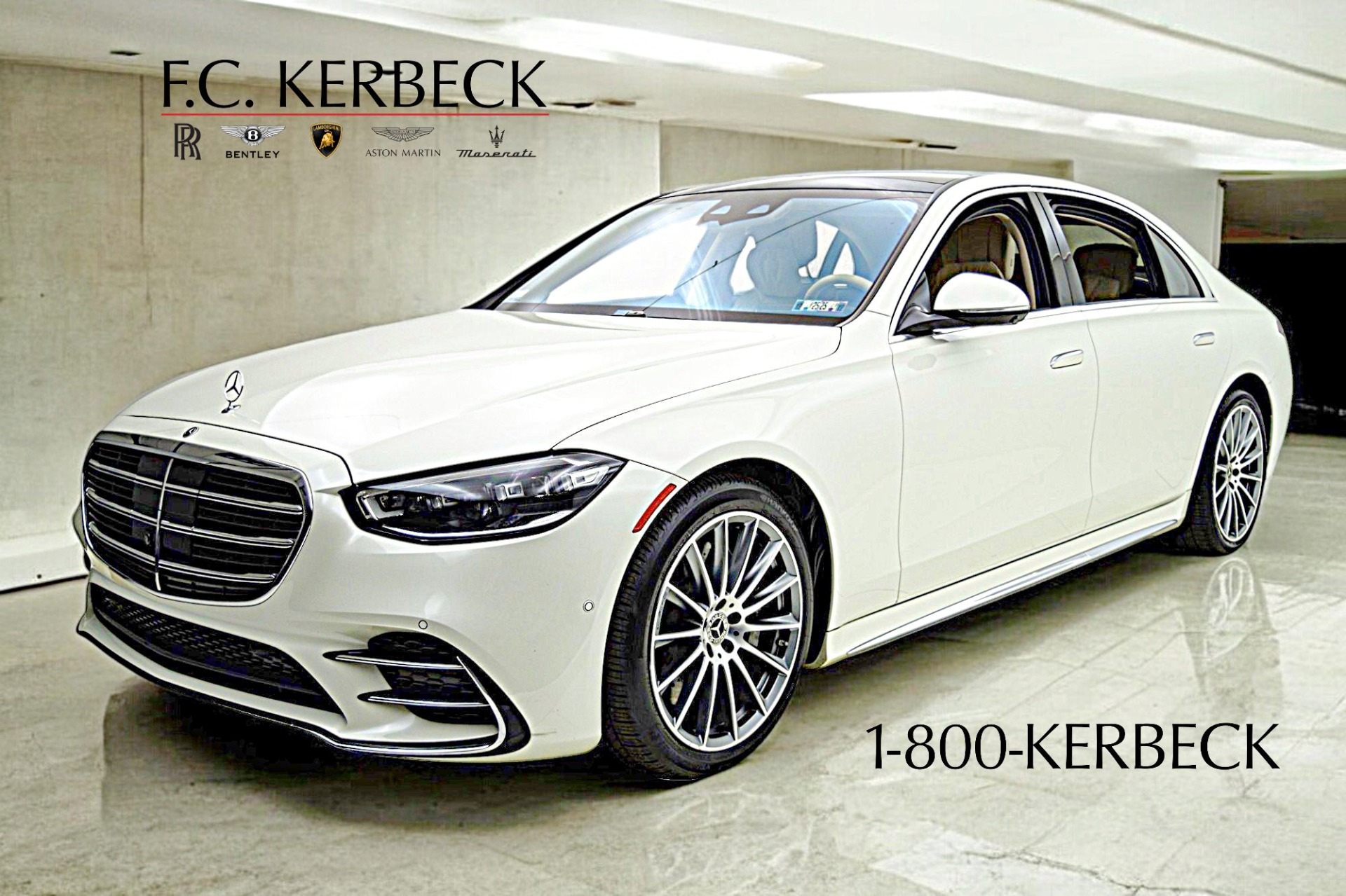 Used 2023 Mercedes-Benz S-Class S 580 4MATIC for sale Sold at F.C. Kerbeck Aston Martin in Palmyra NJ 08065 2