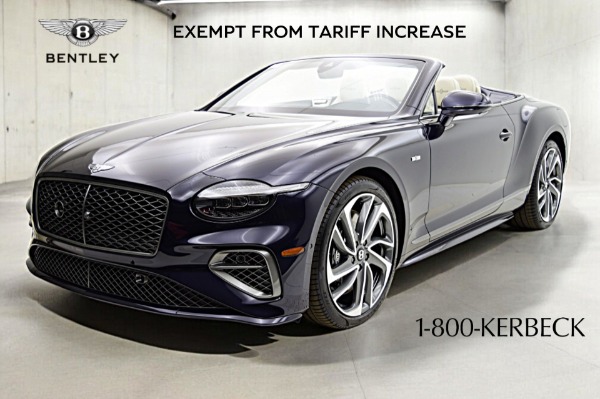Used 2025 Bentley Continental GTC Speed First Edition/LEASE OPTIONS AVAILABLE for sale $339,000 at F.C. Kerbeck Aston Martin in Palmyra NJ 08065 2
