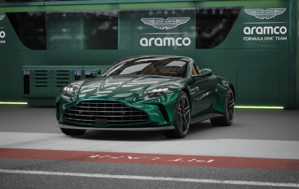 ASTON MARTIN カタログ 2026 Aston Martin Vantage Roadster's Soft Top Opens in Under