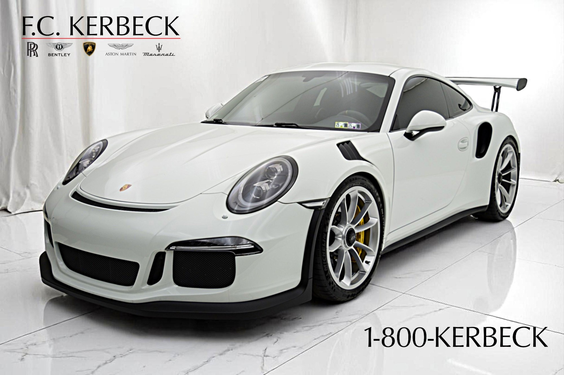 Used 2016 Porsche 911 GT3 RS for sale $179,000 at F.C. Kerbeck Aston Martin in Palmyra NJ 08065 2