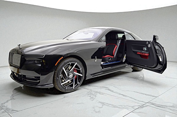 New 2025 Rolls-Royce Black Badge Spectre for sale $507,850 at F.C. Kerbeck Aston Martin in Palmyra NJ 08065 3
