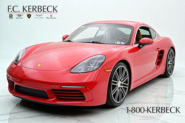 Used 2022 Porsche 718 Cayman S for sale $83,000 at F.C. Kerbeck Aston Martin in Palmyra NJ 08065 2