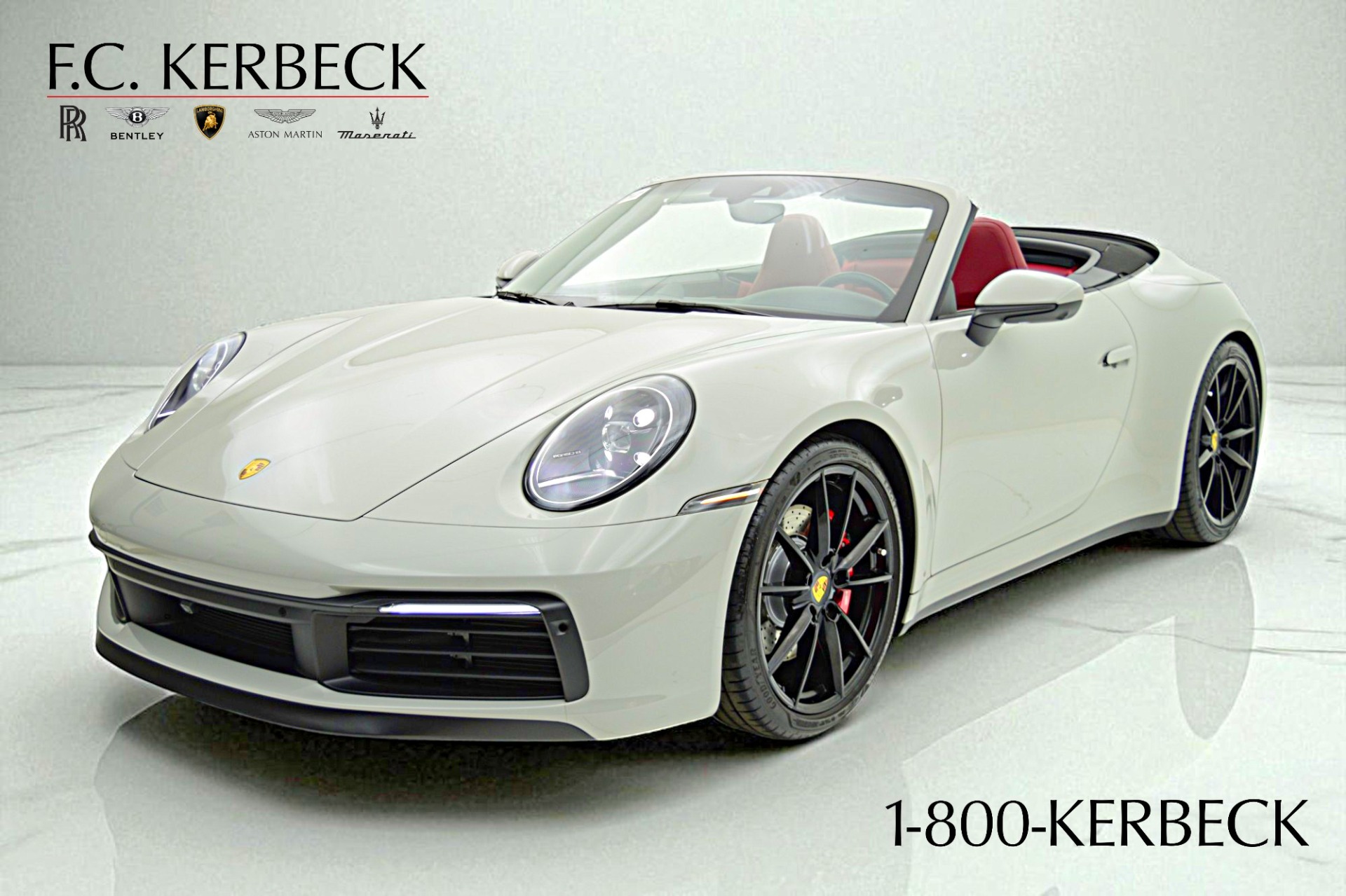 Used 2021 Porsche 911 Carrera S Cabriolet for sale $145,000 at F.C. Kerbeck Aston Martin in Palmyra NJ 08065 2
