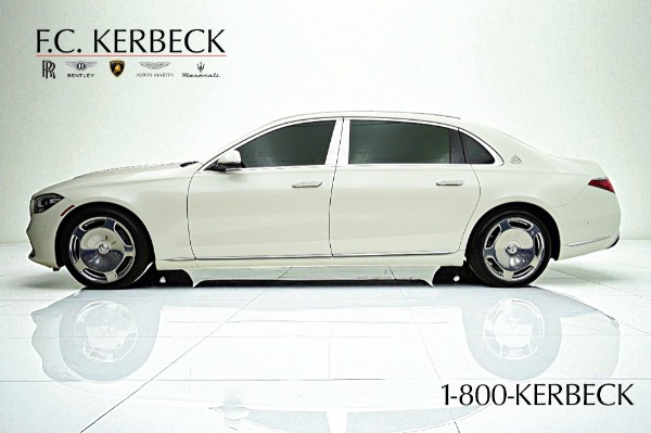 Used 2022 Mercedes-Benz S-Class Mercedes-Maybach S 580 4MATIC for sale $149,000 at F.C. Kerbeck Aston Martin in Palmyra NJ 08065 3