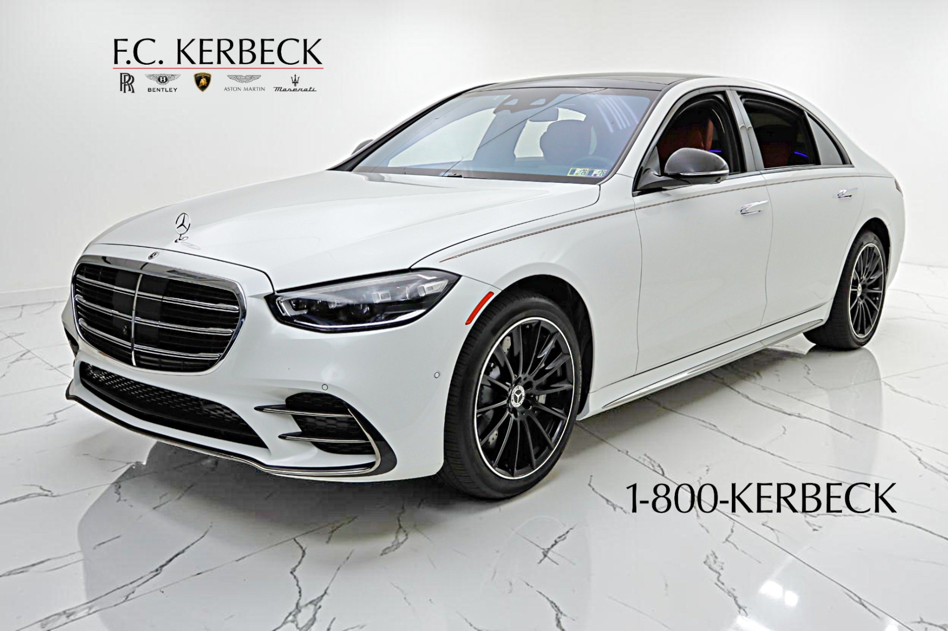 Used 2024 Mercedes-Benz S-Class S 580 4MATIC for sale $103,000 at F.C. Kerbeck Aston Martin in Palmyra NJ 08065 2