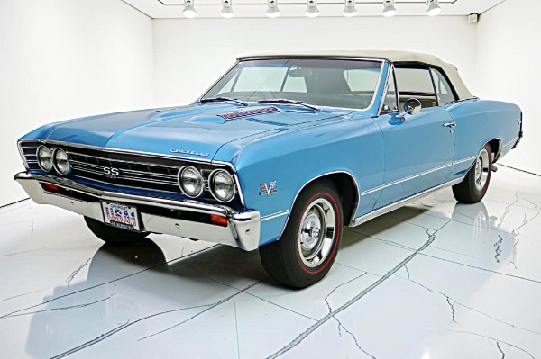 Used 1967 Chevrolet Chevelle SS 396 Convertible from the Kerbeck Collection for sale $85,000 at F.C. Kerbeck Aston Martin in Palmyra NJ 08065 2