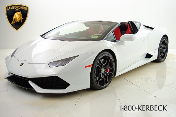 Used 2016 Lamborghini Huracan LP 610-4 Spyder for sale Sold at F.C. Kerbeck Aston Martin in Palmyra NJ 08065 2