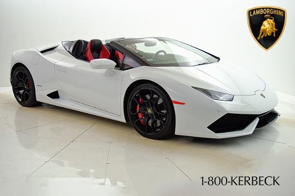 Used 2016 Lamborghini Huracan LP 610-4 Spyder for sale $269,000 at F.C. Kerbeck Aston Martin in Palmyra NJ 08065 3