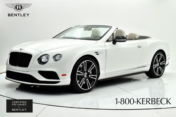Used 2016 Bentley Continental GT V8 S Convertible for sale Sold at F.C. Kerbeck Aston Martin in Palmyra NJ 08065 2